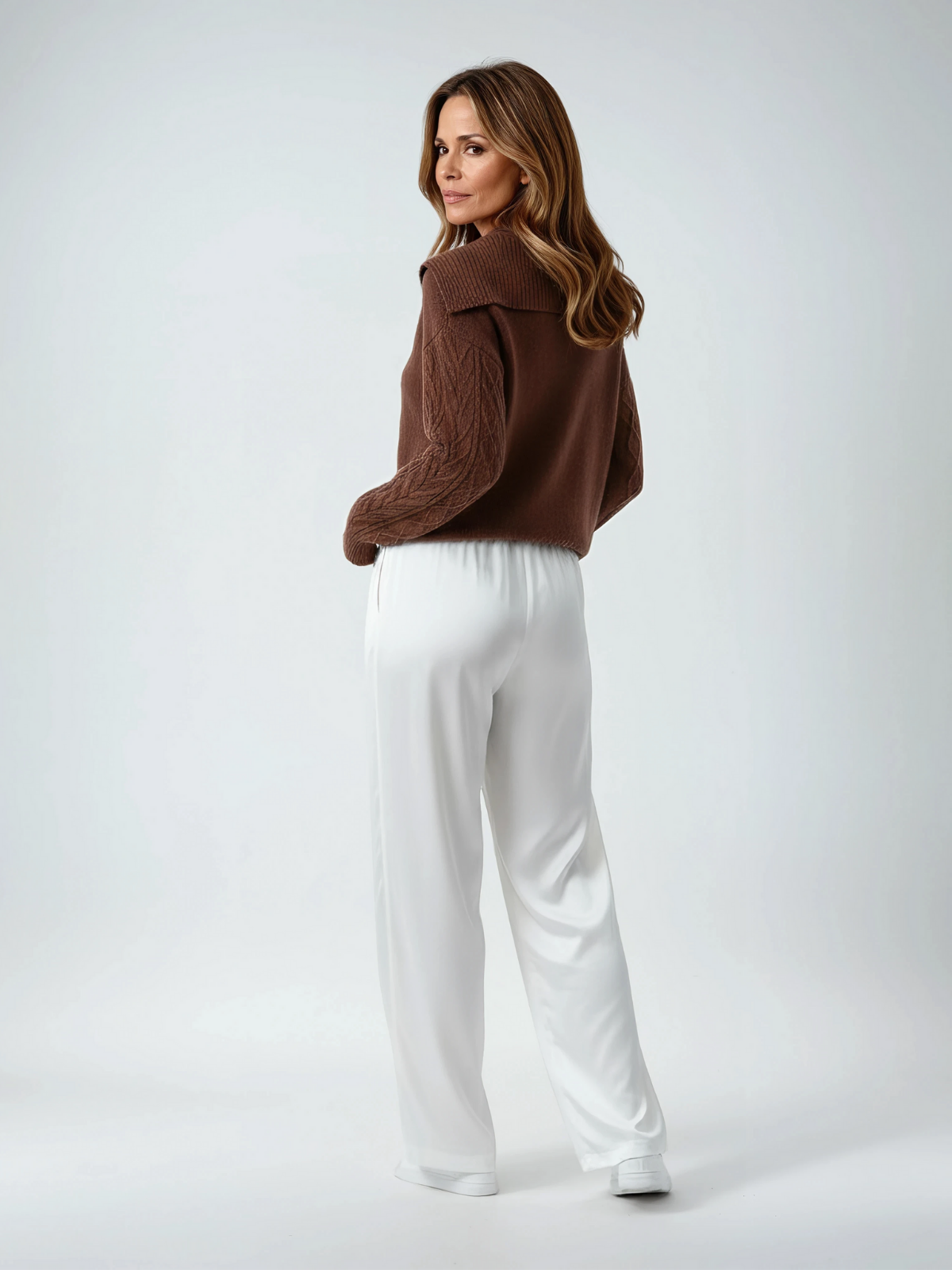 Always In Love Burgundy Knit Sweater
