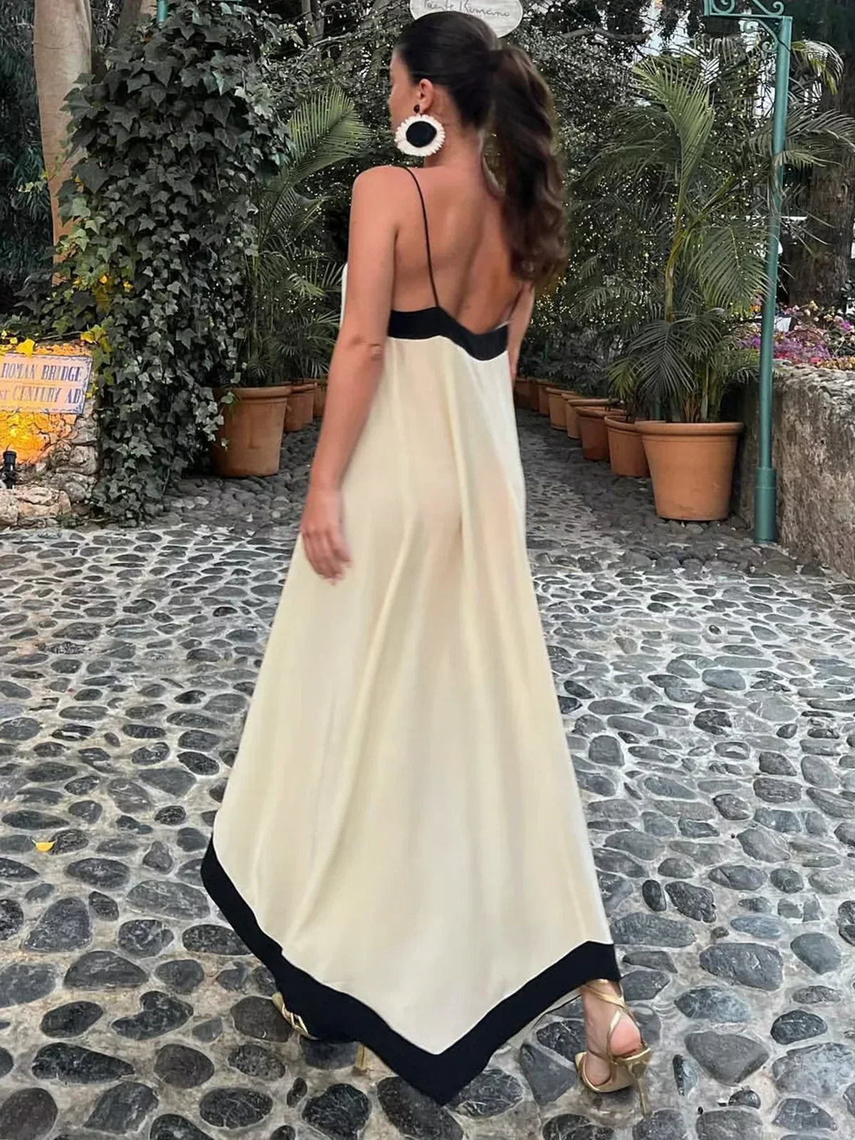 Sicily Aesthetics Slip Long Dress - LA FEMME WANDERER