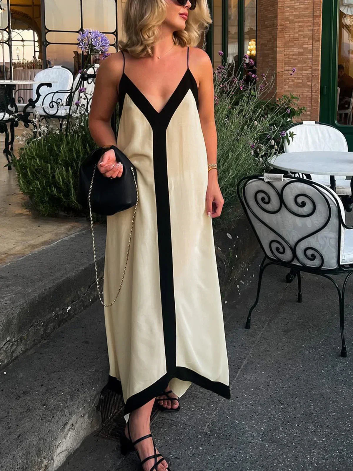 Sicily Aesthetics Slip Long Dress - LA FEMME WANDERER