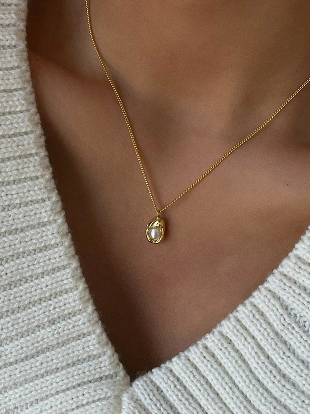 Modern Muse Baroque Necklace - LA FEMME WANDERER