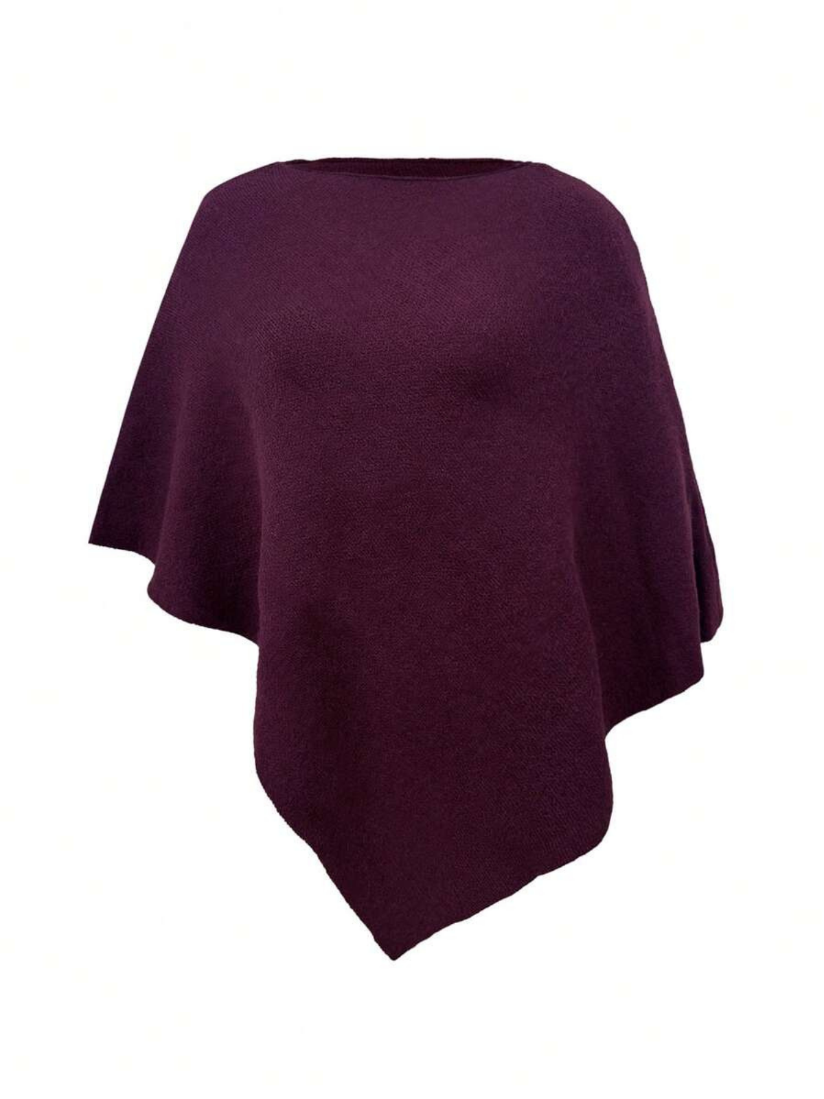 Minimalist Poncho Knit Sweater