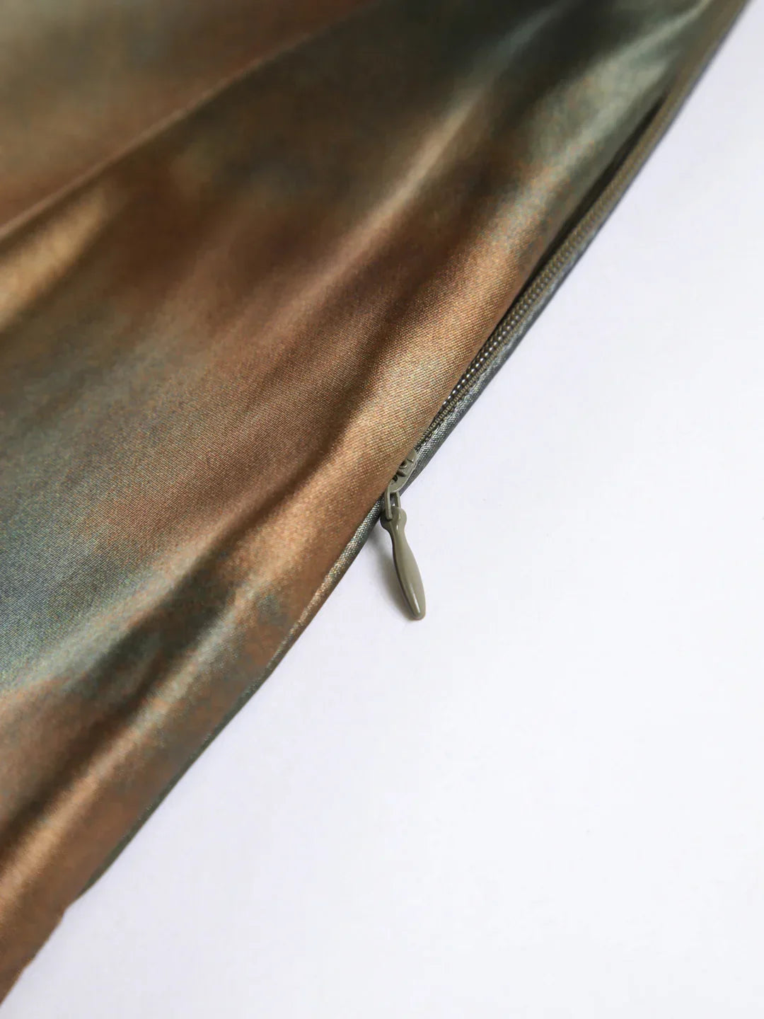 Neptune Satin Open Back Long Dress - LA FEMME WANDERER
