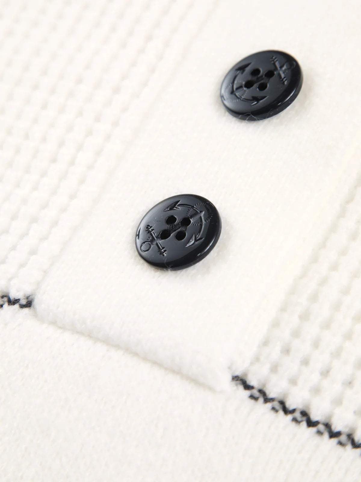 Open Collar Button Up Sweater - LA FEMME WANDERER