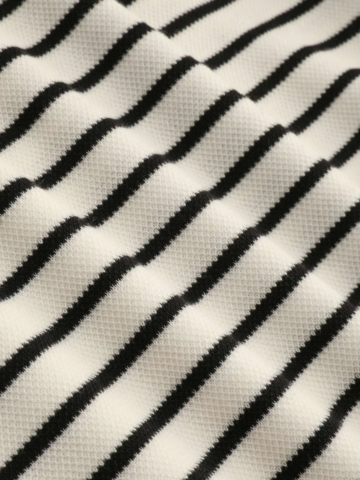 Sophisticated Stripe Breton Collared Pullover - LA FEMME WANDERER