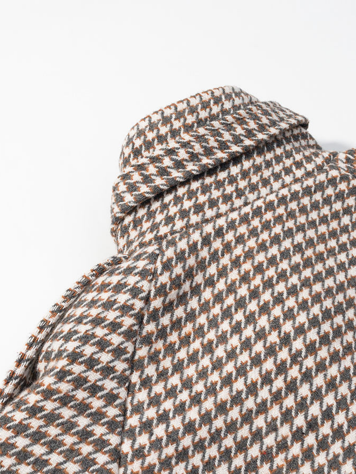 Vivienne Houndstooth 크롭 트렌치 재킷